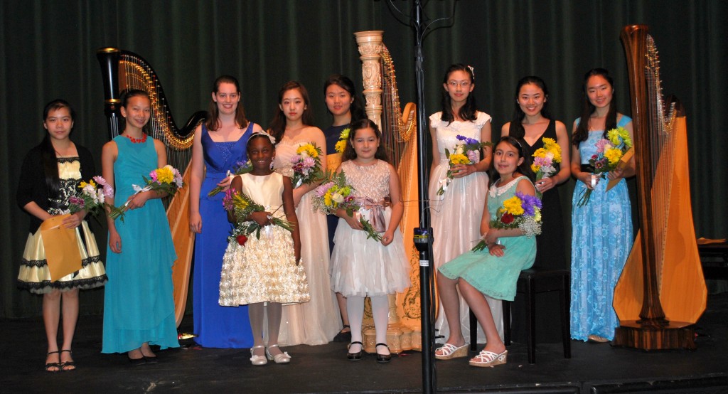Back row, l. to r.: Tiffany Wong; An-Ya Olson, Abigail Kent, Se Hee Hwang, Suemin Yoon, Christy Yeung, Elizabeth Yeoh-Wang, Ziyuan Ong; front row, l. to r.: Belle Divine, Isabella McCormick, Marie Handy.
